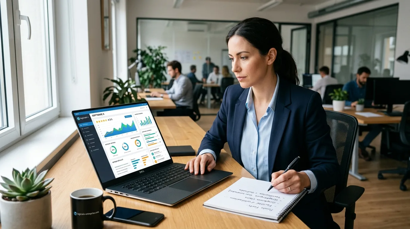 découvrez notre analyse complète de logiciels-entreprise.com, évaluant la fiabilité et la qualité des services proposés pour vous aider à faire un choix éclairé.